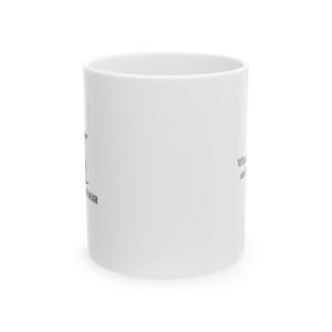 Wellness Noir - White Ceramic Mug, (11oz, 15oz)